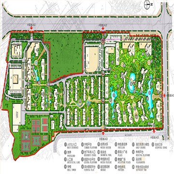 柳州颐华城景观设计