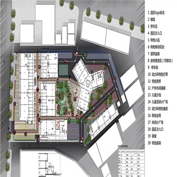 榕树下体验广场景观设计方案