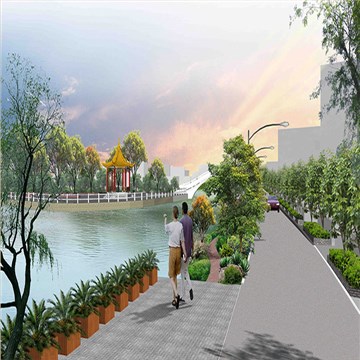 东莞市洪梅镇某村美丽幸福村居规划设计方案