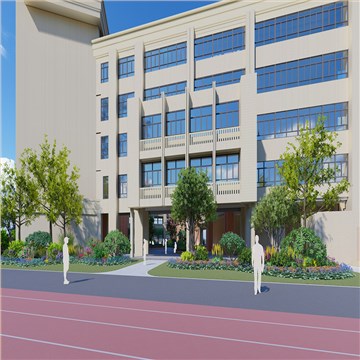 中学校园景观设计