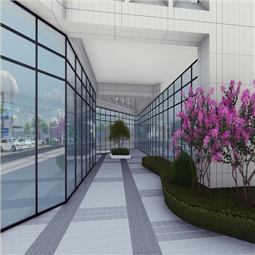 工业园区办公生活区景观设计