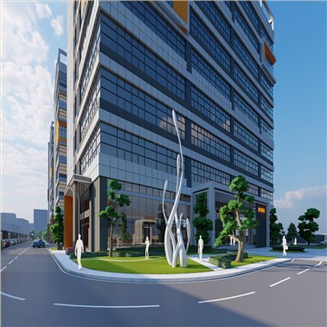 智能制造工厂景观设计