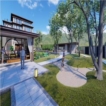 别墅区景观设计