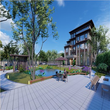 别墅区景观设计