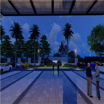 智能设备公司园林景观设计