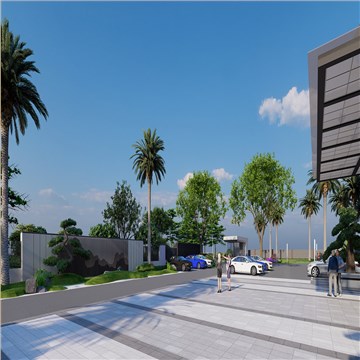 智能设备公司园林景观设计